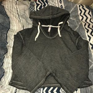 Cropped sleepwear hoodie from Xhilaration.
